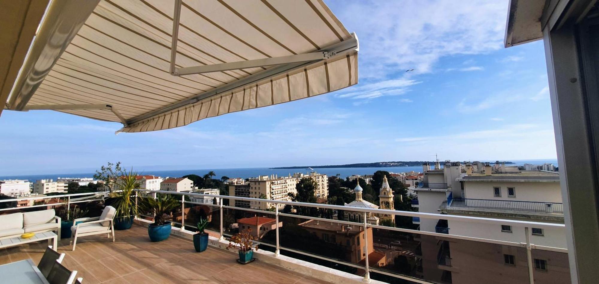 Villa Sur Le Toit - Vue Mer Exceptionnelle Кан Екстериор снимка