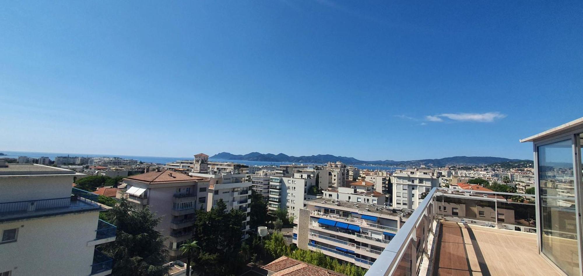 Villa Sur Le Toit - Vue Mer Exceptionnelle Кан Екстериор снимка
