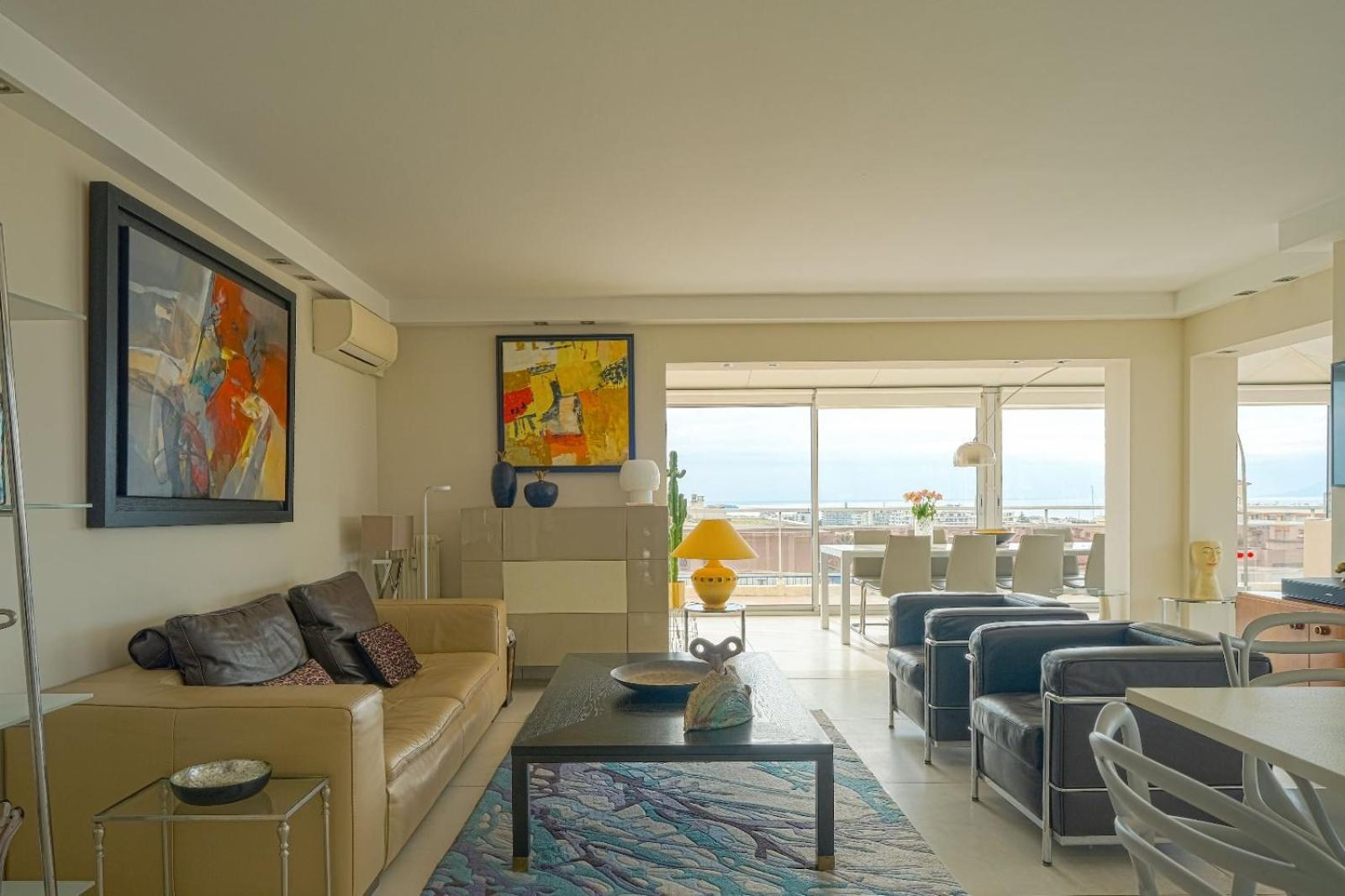 Villa Sur Le Toit - Vue Mer Exceptionnelle Кан Екстериор снимка