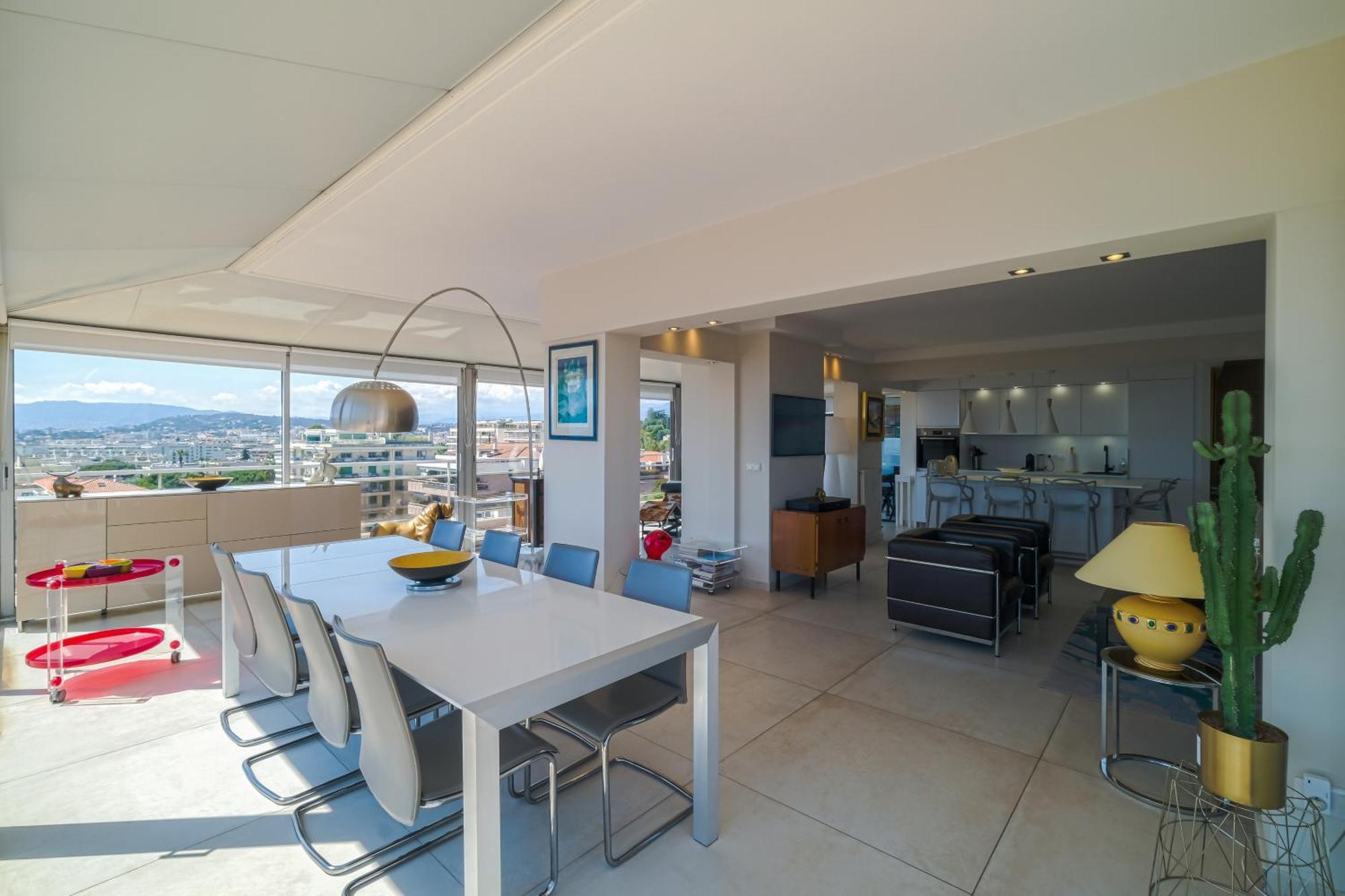 Villa Sur Le Toit - Vue Mer Exceptionnelle Кан Екстериор снимка
